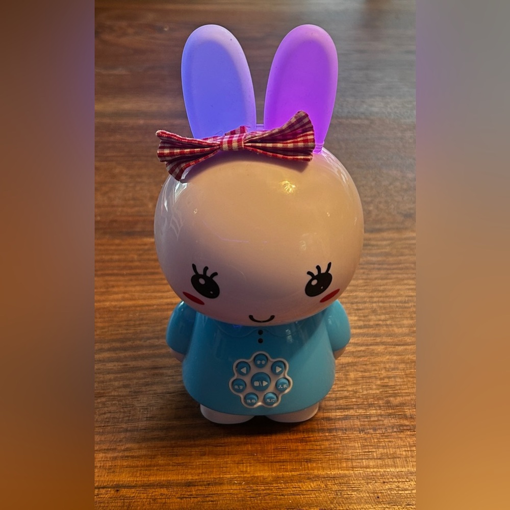 alilo Honey Bunny Kids Music Story Audio Player for Toddlers 1-5, Baby Boy Girl